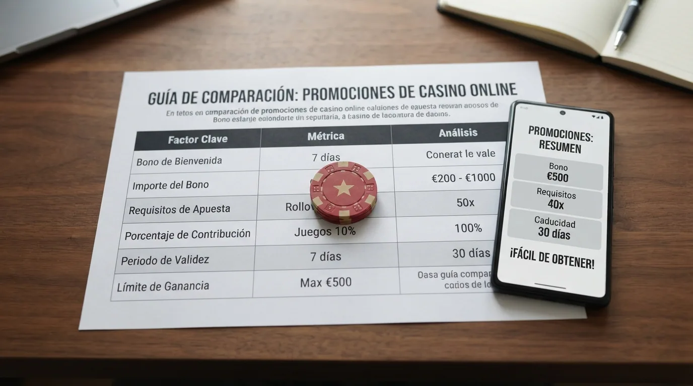 Tabla visual con iconos de los diez operadores comparados y sus cifras clave