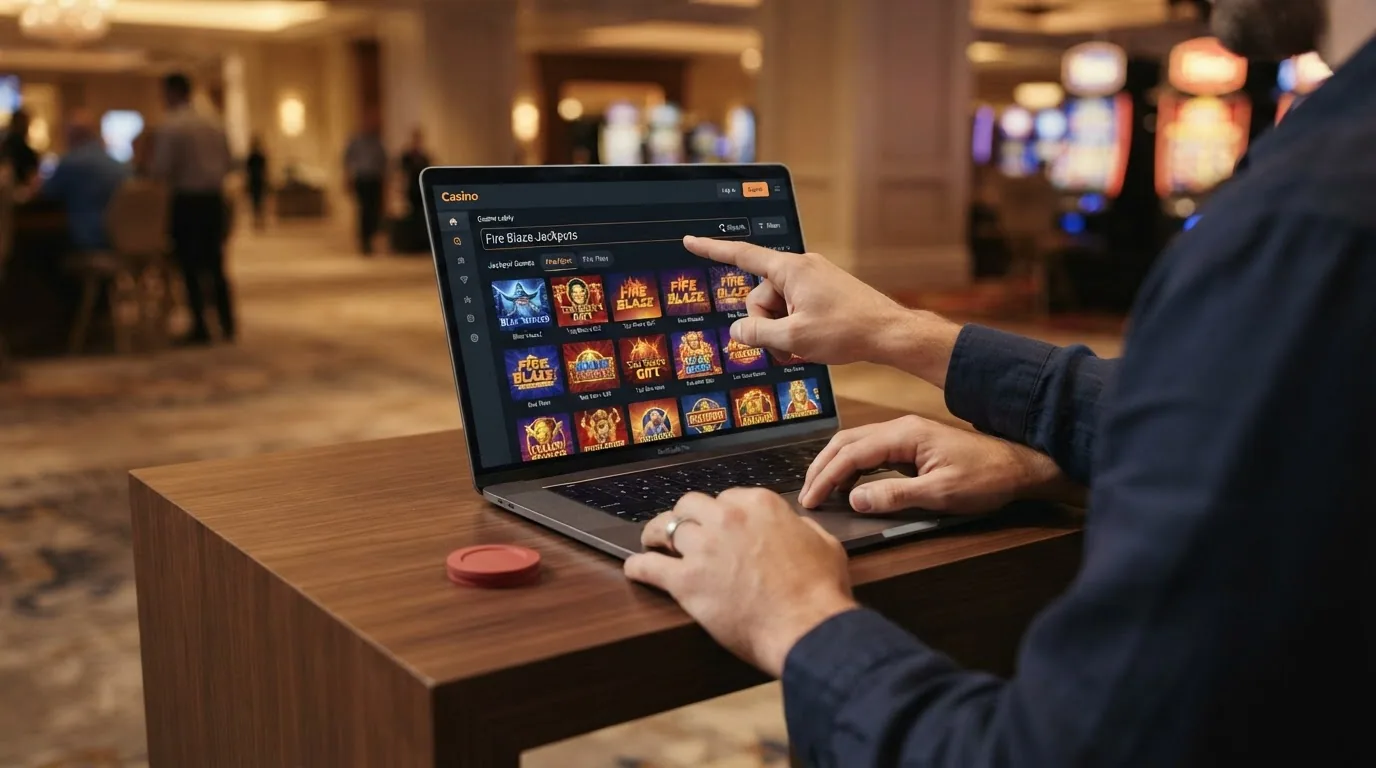 El buscador del casino ayuda a localizar los títulos