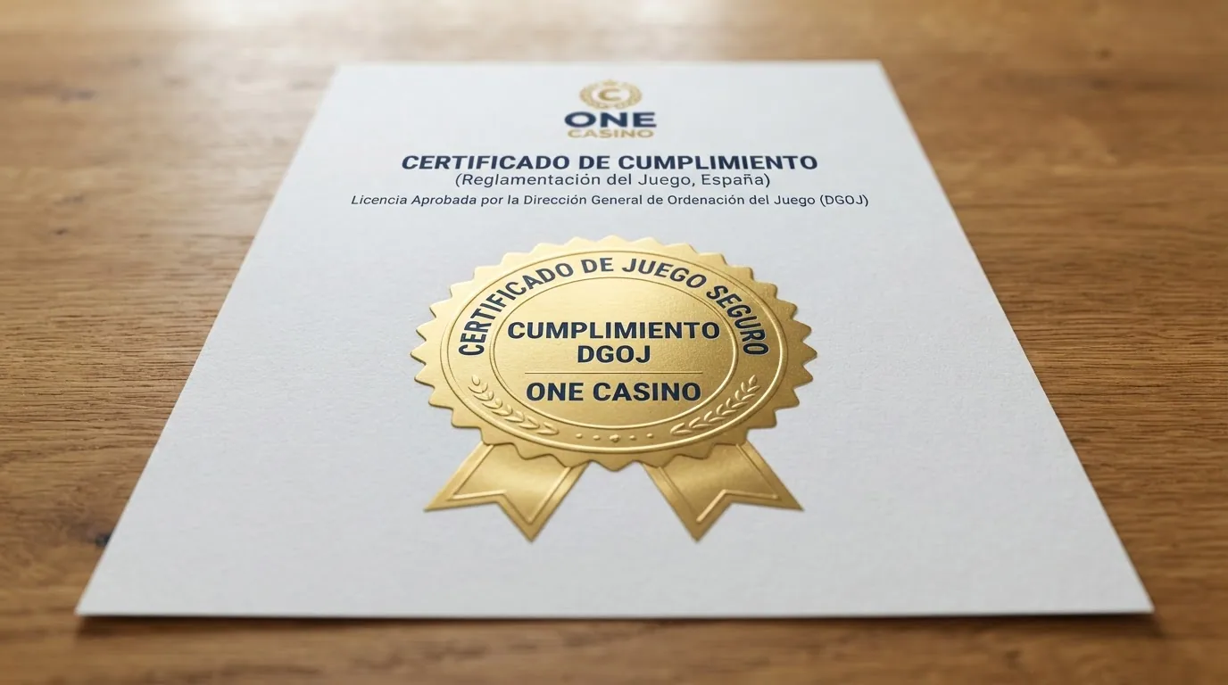 Certificado de juego seguro