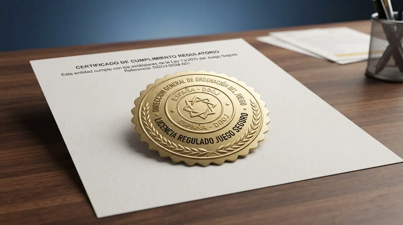 Emblema o logotipo oficial de la Dirección General de Ordenación del Juego