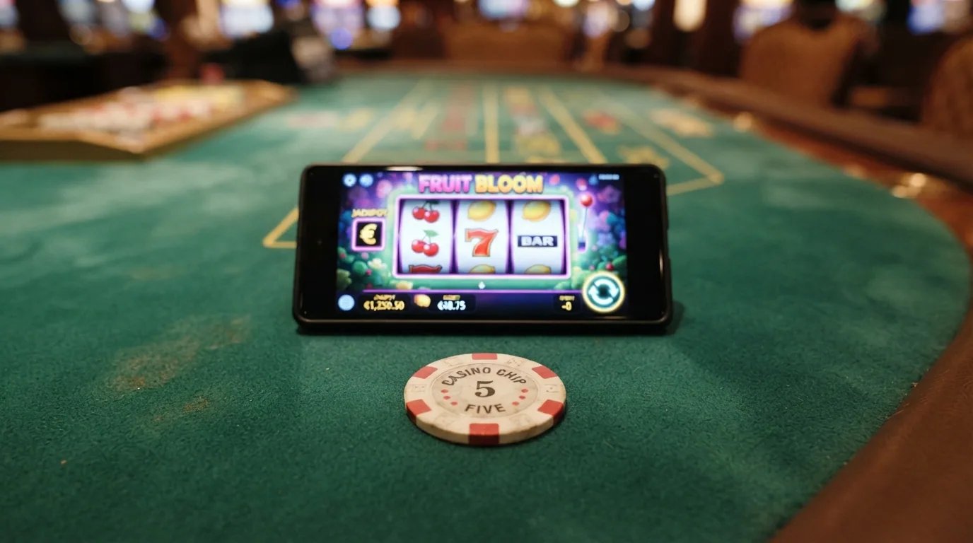 Gráfico de barras con la contribución al rollover por tipo de juego en casinos online españoles